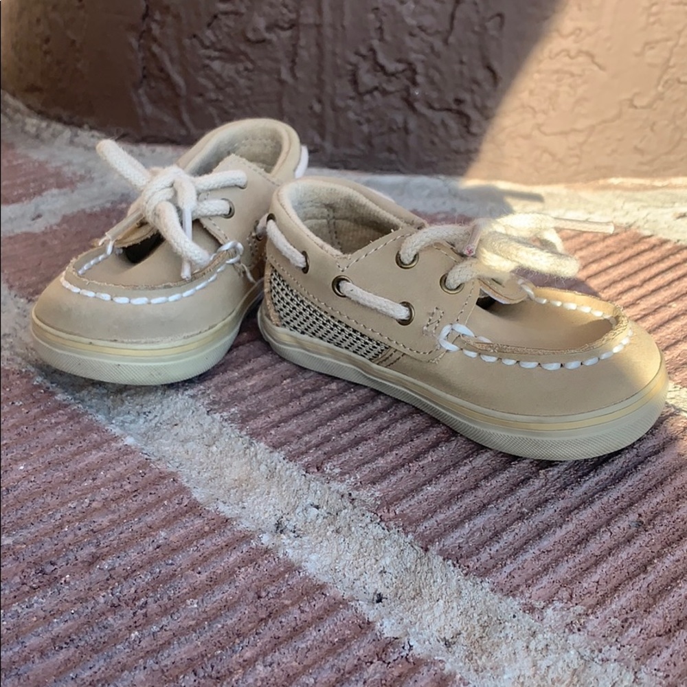 Sperry top sided us 2 m for infant baby tan